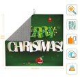 thumbnail image 2 of Uemuo Merry Christmas Pattern Dish Drying Mat,16*18 inch Absorbent Dish Drainer Kitchen Counter,Large Size Dish Drying Pad for Countertops,Sinks,Draining Racks, 2 of 6