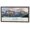 Bornea, variant on 41x18 Frame Brown Walnut Gold Ornate Trim Solid Wood Plein Air Picture Frame | 3 Inch Moulding