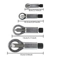 thumbnail image 3 of Nut Extractor Splitter, Rusty nut separator splitter, Nut Breaker Cutter, Nut Removal Tool Set, Rust Nut Removal Puller, 4 Pcs, 3 of 9