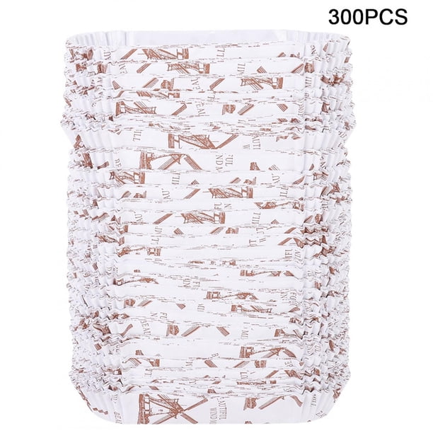 300 unidades de envoltorios para cupcakes, vasos de papel para pasteles, accesorios de cocina para repostería (forma de barco tipo molino de viento)