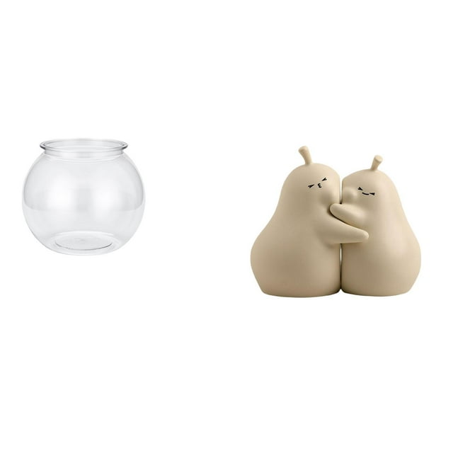 Acuario de escritorio,Pecera pequeña transparente,pecera,jarrón,mesa,sujetalibros decorativos,Sujetalibros decorativos para oficina,hogar,libros