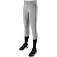 thumbnail image 4 of TOURNAMENT w/Pipe Softball Pant - GREY,NAVY - L, 4 of 8