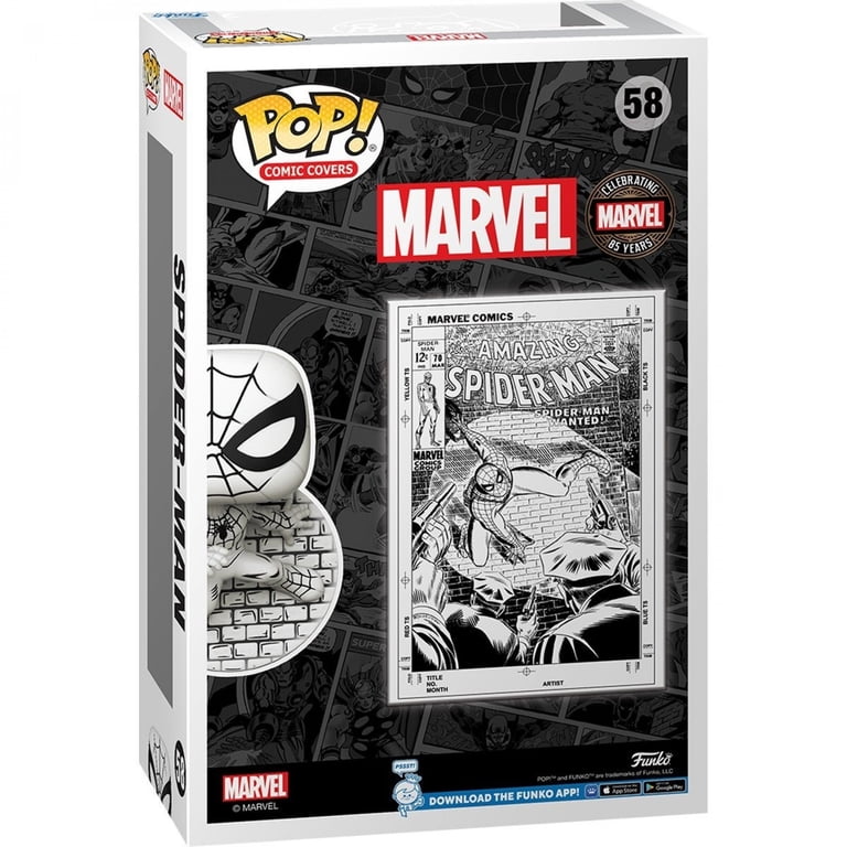 Funko Marvel's 85th Spider-Man Comic Cover Figure #58 with Case