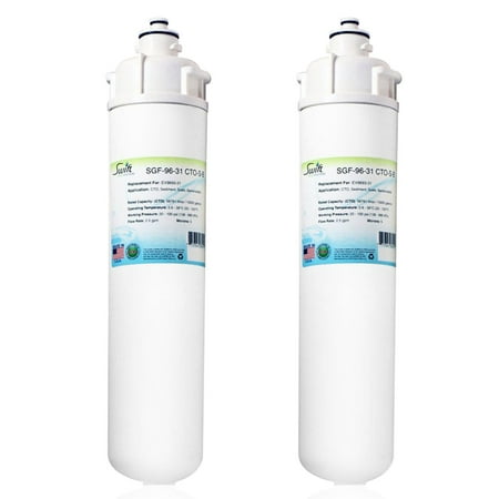 

Swift Green Filters SGF-96-31 CTO-S-B Compatible Commercial Water Filter for EV9693-31 9655-11 9693-21 Made in USA (Pack of 2)