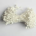 thumbnail image 4 of 2800 Piezas Estambres de Flores Artificiales Perlas de Doble Punta Flores Florales Estambres Amarillo Y Blanco 6 Cm Macarena Estambres de flores Doble brotes, 4 of 8