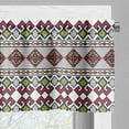 thumbnail image 3 of Ambesonne Retro Window Valance, Ukrainian Traditional Art, 54" X 12", Multicolor, 3 of 5