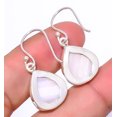 thumbnail image 2 of Pink Aragonite Handmade Gemstone 925 Sterling Silver Jewelry Earring 1.48" A333, Beautiful Jewelry For Woman, New Year Sale, Valentin's Day Gift, 2 of 2