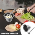 thumbnail image 4 of SEWCHICS 1 Ensemble d'Outils à Épices Broyeur de Gingembre en Aluminium pour Préparation Alimentaire Ronde, 4 of 6