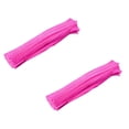 thumbnail image 1 of Oleegame 2PC Trashcans For Bedroom 100PC Chenille Stem Solid Color Pipe Cleaners Set for DIY Arts Crafts Decoration Pink, 1 of 2