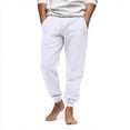 thumbnail image 4 of Evdexr Baggy Sweatpants Mens Drawstring Tapered Pants 2026 Breathable Lounge Back To School Joggers Wide Leg Loose Fit Athletic Slacks with Pockets 3XL, 4 of 7