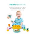 thumbnail image 4 of Fisher-Price Baby's First Blocks, Set of 10 Blocks for Classic Stacking and Sorting Play for Baby & Infants, Ages 6 Months+, FFC84, 4 of 10