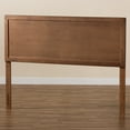 thumbnail image 2 of Baxton Studio Alan Contemporary/Modern Panel Back Support Engineered Wood Headboard, Full, Ash Walnut, 2 of 8
