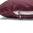 thumbnail image 4 of Oriental Pet Bed, Tulip Flower and Leaves Curlicue Vintage Ornamental Illustration, Chew Resistant Pad for Dogs and Cats Cushion with Removable Cover, 24" x 39", Dried Rose Pale Maroon, by Ambesonne, 4 of 4