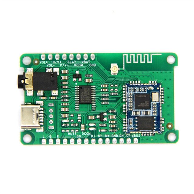 Módulo de Audio Estéreo QCC5125, Cambio de Nombre de la Aplicación, Contraseña, Ecualizador, Bluetooth 5.1, APTXLL, APTXHD, LDAC, Decodificador QCC5125 con Llamada.