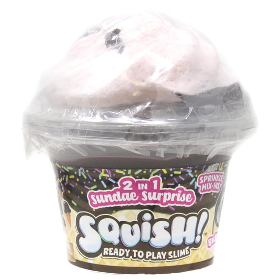 Squish! 2 in 1 Sundae Surprise Chocolate & Marshmallow Slime