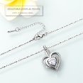 thumbnail image 5 of Cremation Jewelry Heart Urn Necklace for Women Birthstone Memorial Jewelry Pendant for Ashes for Human Pet, 5 of 5