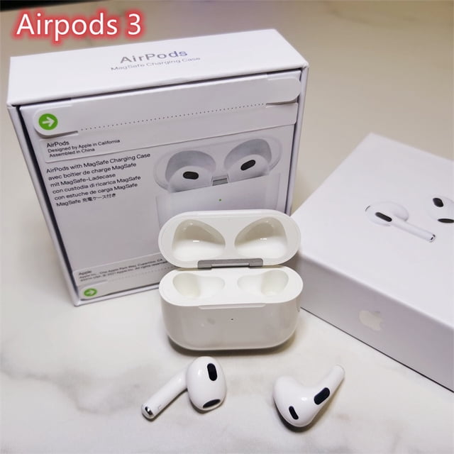 Original 1 : 1 AirPods 3 TWS Auriculares Inalámbricos Bluetooth Gen 3 Generación
