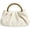 White, variant on Cloud Pouch Dumpling Bag, Genuine Leather Crescent Underarm Purse with Top Handle for Women, Gifts for Women