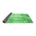 thumbnail image 2 of Ahgly Company Indoor Square Oriental Emerald Green Industrial Area Rugs, 8' Square, 2 of 4