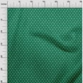 thumbnail image 3 of oneOone Popeline de Coton Verte Tissu Animal Matériel de Couture Tissu Imprimé au Mètre 42 Pouces de Large, 3 of 5