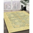 thumbnail image 2 of Ahgly Company Indoor Rectangle Abstract Mustard Yellow Oriental Area Rugs, 3' x 5', 2 of 6