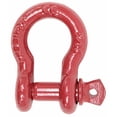 thumbnail image 4 of (20 Pack) 7/16" Anchor Shackle Forged Carbon Steel w/ Alloy Screw Pin Load Limit # 1.5 Tons (3,000 lbs) | Double Rust Protection Heavy Duty D Ring Shackle for Towing, Rigging & Vehicle Recovery, 4 of 8