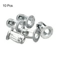 thumbnail image 3 of Unique Bargains M6 Jack Nuts, 10 Pack Threaded Insert Nut 304 Stainless Steel Rivet Nuts, 18.6mm Length, 3 of 5