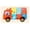 B, variant on Yardvibe Wooden 3D Jigsaw Puzzle, 5.11" x 8.85" Car-shaped Number Block Puzzles, Fireengine, Ambulance, Excavator, Rockets Shape Types to Choose (E)