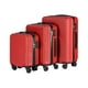 thumbnail image 1 of Set de 3 maletas de viaje Travel Elite G (25 kg) M (20 kg) Carry On (10 kg) rojo, 1 of 9