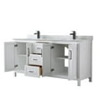 thumbnail image 7 of Wyndham Collection Wcv252572dunsmxx Daria 72" Free Standing Double Vanity Set - White /, 7 of 7