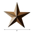 thumbnail image 2 of 8" Rustic Metal 3D Barn Star Patriotic Wall Decor Vintage Wall Star Country Primitive Home Decor, 2 of 6