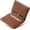 Brown, variant on Slim Minimalist Passport Wallet RFID Blocking Passport Holder for Travel, Leather Travel Wallet for Men Women,  Closure