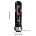 thumbnail image 2 of Saco De boxeo inflable para Fitness, torre De perforación, bolsa independiente para objetivo De boxeo antiestrés, 2 of 5