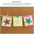 thumbnail image 5 of Uxcell 120Pcs Star Cutouts Paper Five Star Confetti Cutouts for Birthday,Party Classroom Wall 5.9 inches,(Red), 5 of 5