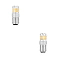 thumbnail image 2 of Kenally 2 piezas 1200LM freno de coche señal de giro lámpara LED amplio ángulo de iluminación bajo consumo de energía luz de respaldo piezas de Type2 NO2 Kenally CBP448848, 2 of 5