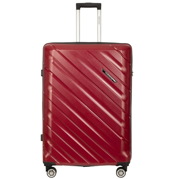 Maleta De Viaje Rígida Hardhead PROXIMITY 29 Pulgadas Vino Equipaje Con Ruedas 360 y Candado TSA