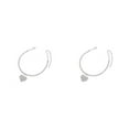 thumbnail image 3 of yingyy 1/2/3/5 Women Rhinestone Anklet Portable Party Banquet Simple Design Crystal Jewellery Ladies Decoration Birthday Gift 2PCS, 3 of 6