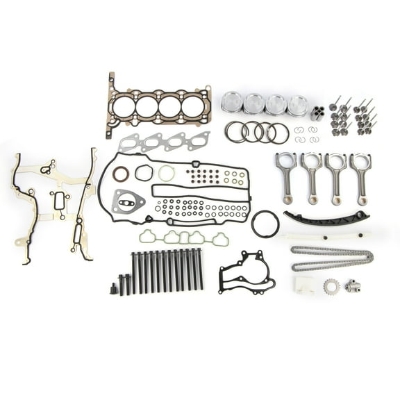 HIRINTOLEngine Pistons Overhaul Rebuild Kit - Con Rods For 11-16 Chevy Cruze Buick 1.4L