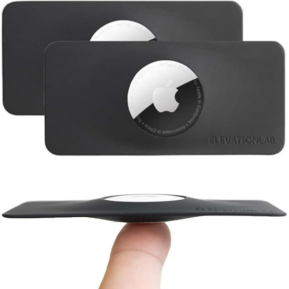 TagVault™ AirTag Wallet Holder - The Thnest AirTag Wallet Card sert | Flexible, Stays Hidden, Patent Pendg |