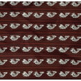 thumbnail image 4 of oneOone Organic Cotton Poplin Twill Fabric Fish Block Print Fabric BTY 42 Inch Wide, 4 of 4