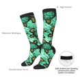 thumbnail image 4 of Goofa Sea Turtle Pattern Adult Stockings, Color-Block Knee High Socks, Comfortable and Breathable, Soft and Stretchable, Sports, and Decoration, 4 of 6