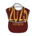 thumbnail image 2 of Easygdp 2025 New Year 4 Bibs For Babies, Baby Bibs for Eating, Toddler Bibs, Waterproof Bibs, Feeding Bibs, for Toddlers, Boys, Girls, 2 of 8