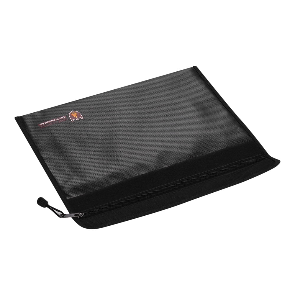 Fireproof Doent Bag Silicone Coated Fire Resistant Money File Folder Holder Organizer Safe Storage For Office Home Bank Cards Passport Valuables