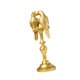 thumbnail image 1 of Adorno de pareja de loros, escultura decorativa, colección, regalo único para inauguración de la casa oro 87x85x27cm, 1 of 9