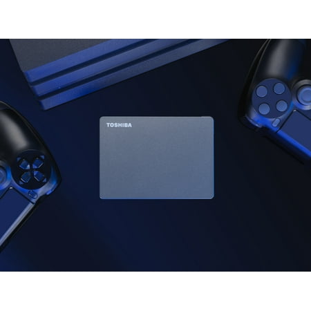 Toshiba - Canvio Gaming 4TB External USB 3.0 Portable Hard Drive - Black