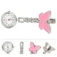 thumbnail image 2 of Reloj de enfermera con broche de metal, ideal para el cuidado de la salud, para médicos, enfermeras y paramédicos, reloj de moda para mujer (rosa), 2 of 7