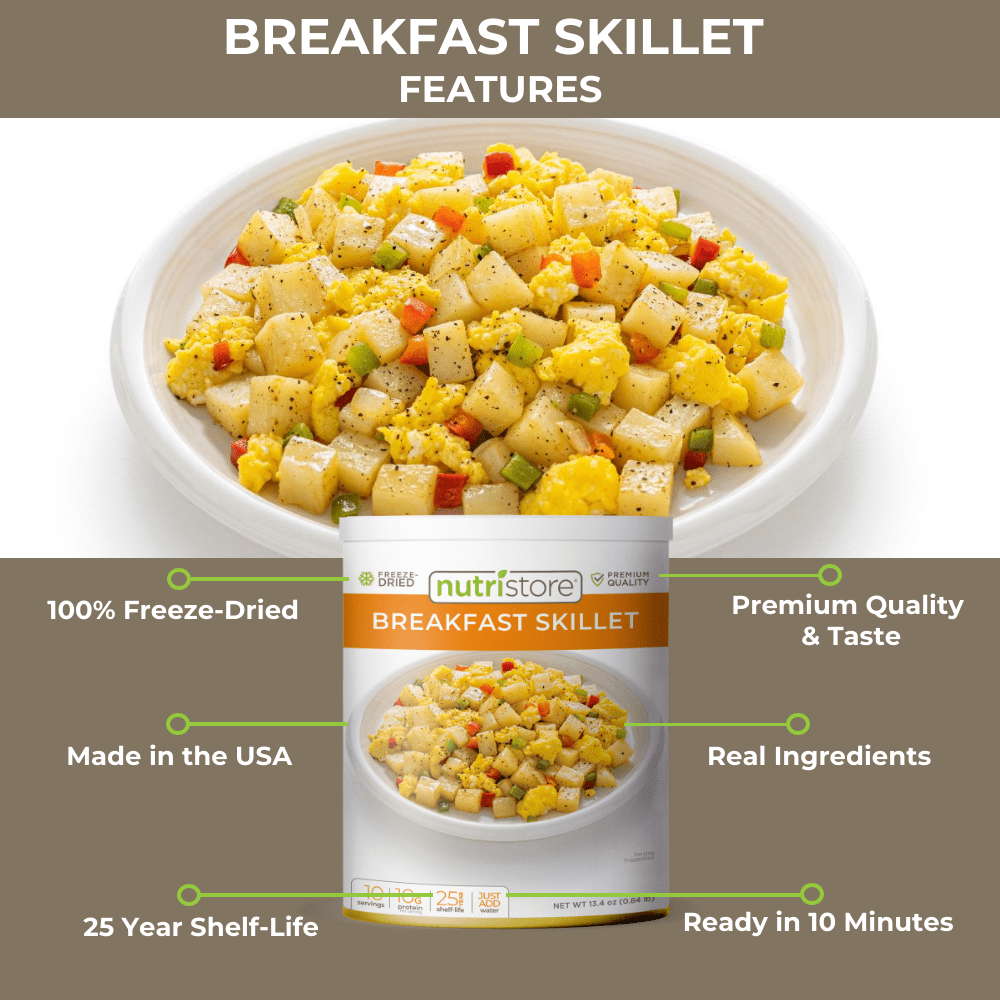 Buy Nutristore FreezeDried Breakfast Skillet Emergency Survival