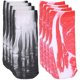 thumbnail image 2 of Coloured Socks Women Polyester Breathable Fashion Socks for Women Men One Size Fits Most Assorted Color Comfortable 4Pairs, 2 of 2