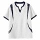 thumbnail image 2 of Camiseta de Cuello en V de Manga Corta para Hombres con Empalme a Damas, Tejido de Punto Ligero para Ropa Callejera Y Desgaste Casual, 2 of 9