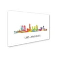 thumbnail image 2 of Trademark Fine Art 'Los Angeles California Skyline WB-1' Canvas Art by Marlene Watson, 2 of 3